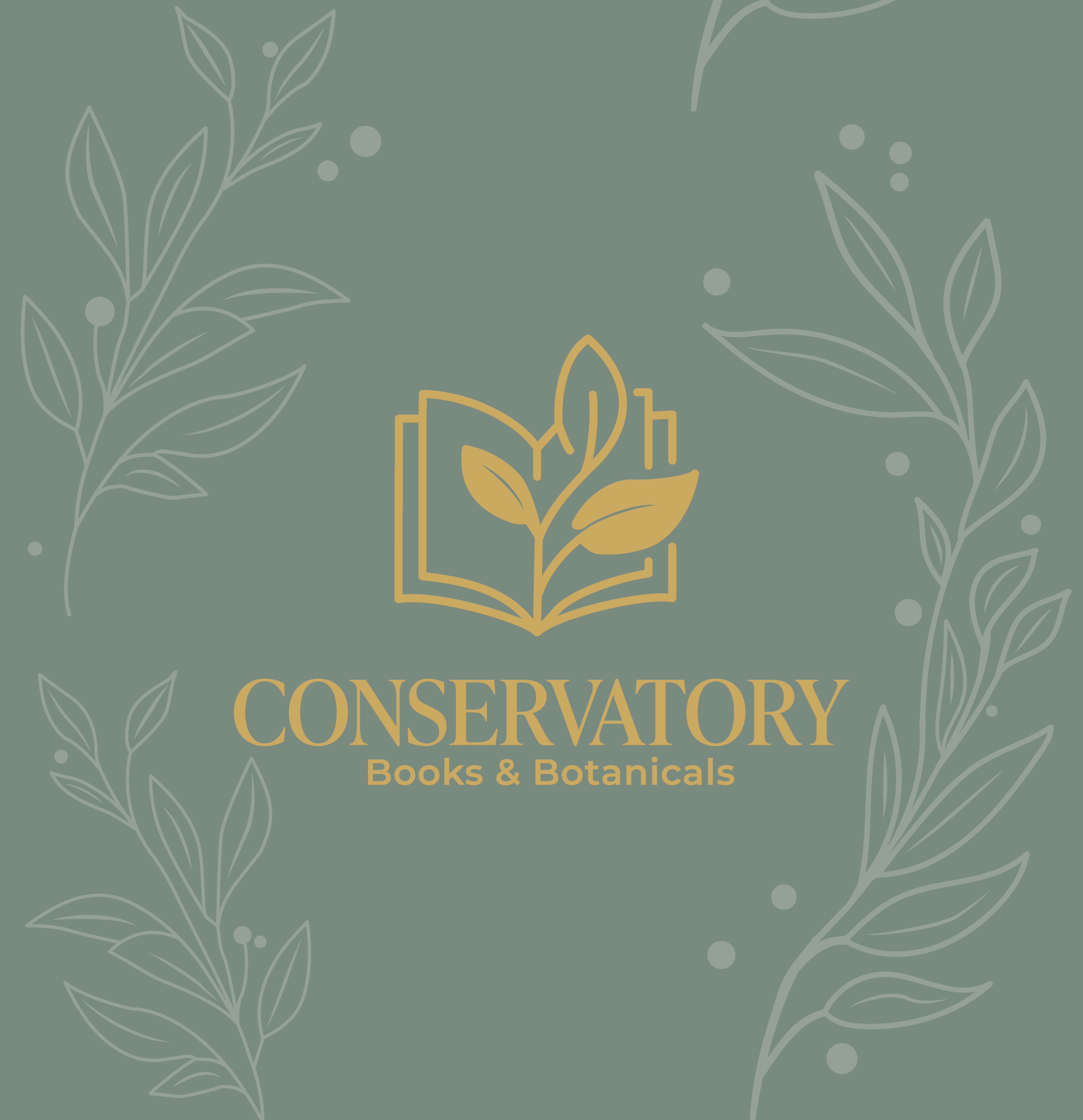 Conservatory coffee cup flat design